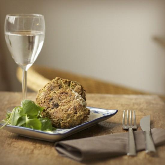 Rezeptbild: Brokkoli-Falafel Patties