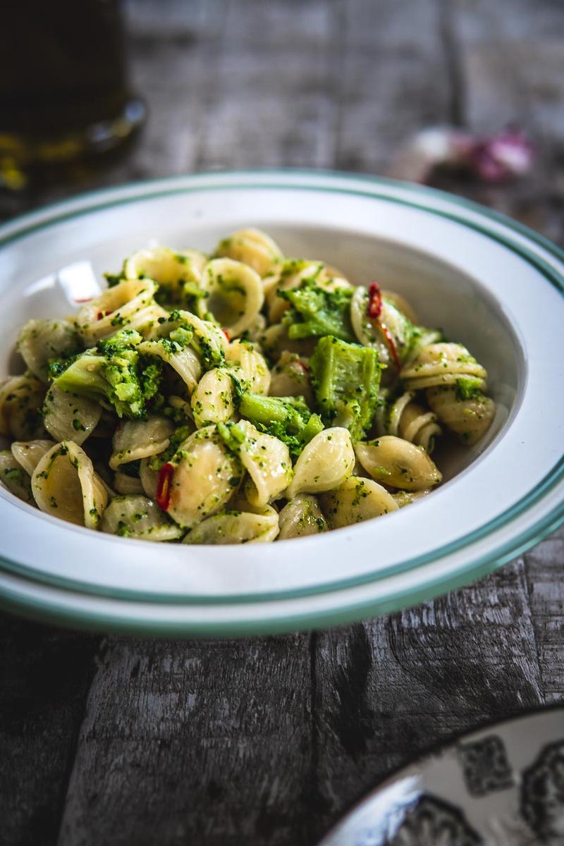Rezeptbild: Falsche Orecchiette con cime di rapa