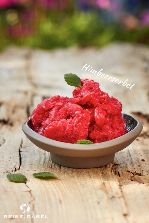 Rezeptbild: Himbeersorbet