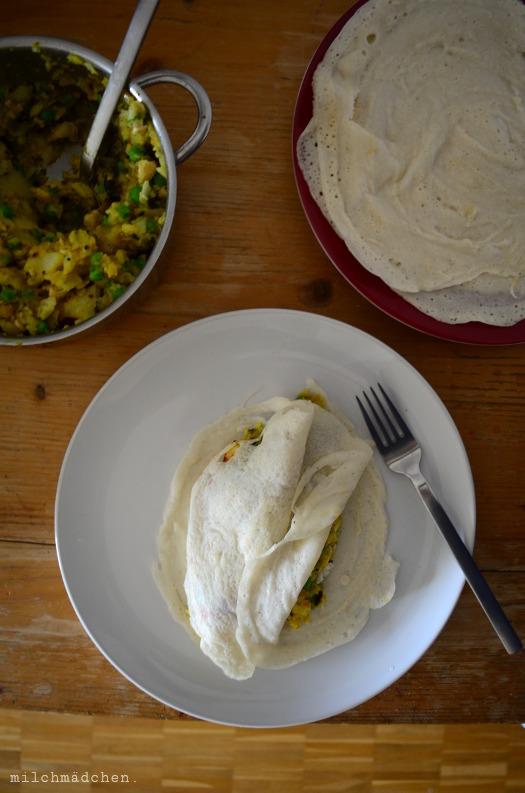 Rezeptbild: Masala Dosa
