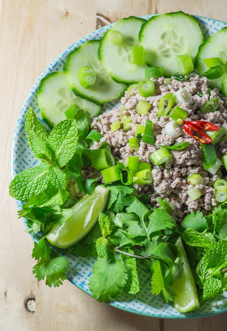 Rezeptbild: Larb Moo
