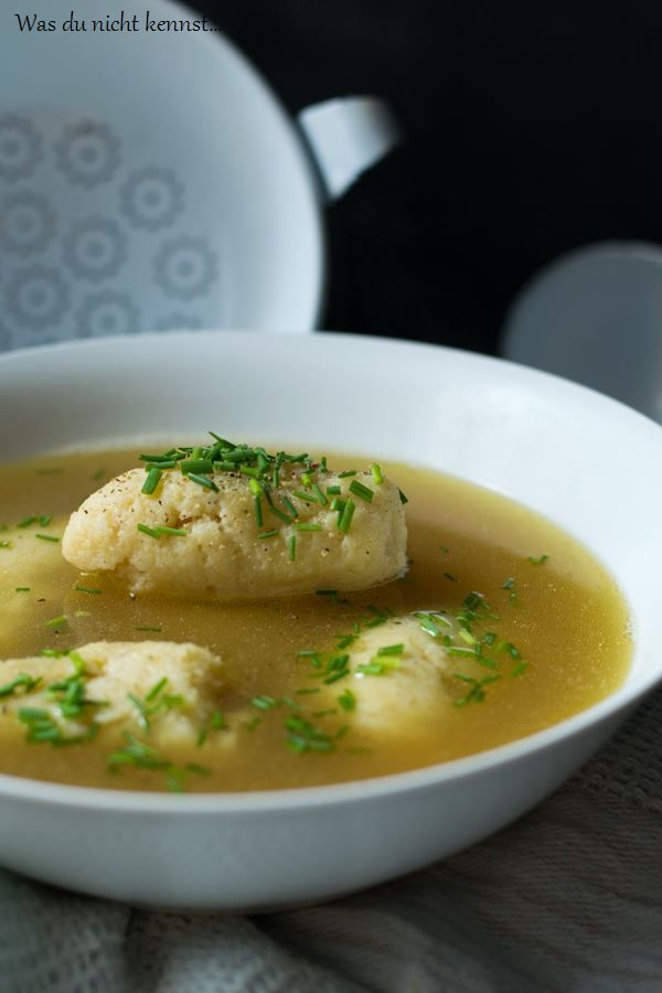 Rezeptbild: Grießnockerl