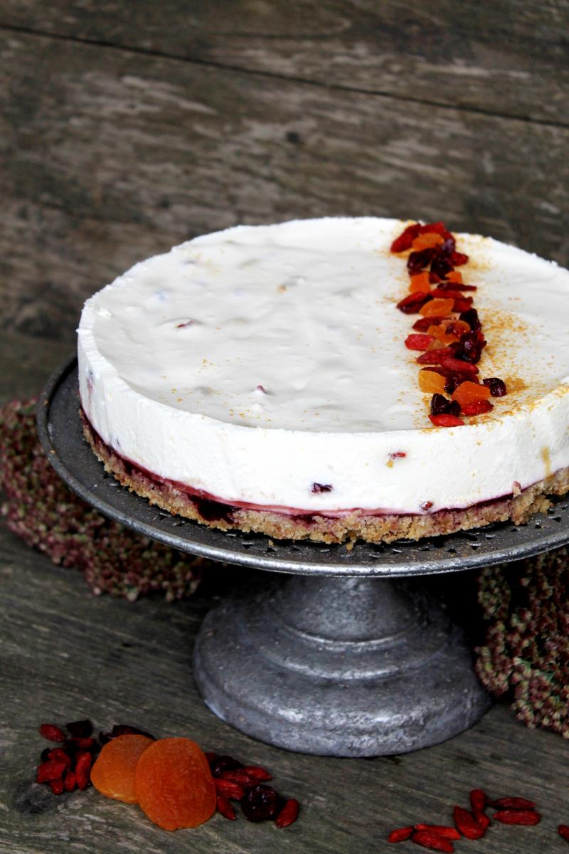 Rezeptbild: Glutenfreies Trockenobst-Vanille-Törtchen