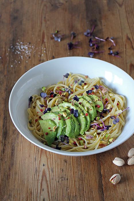 Rezeptbild: Linguine mit Avocado