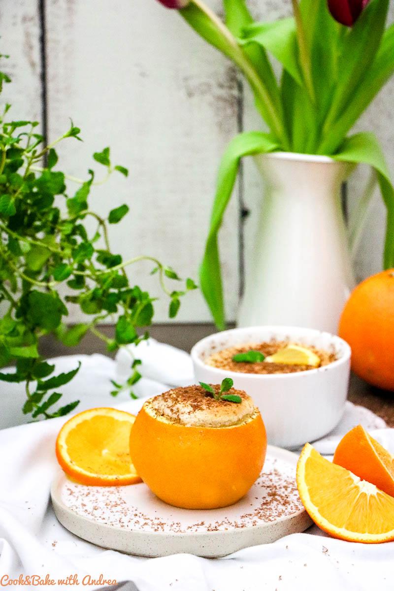 Rezeptbild: Schokosoufflé mit Orange