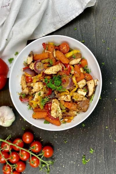 Rezeptbild: Leichte Gemüsepfanne