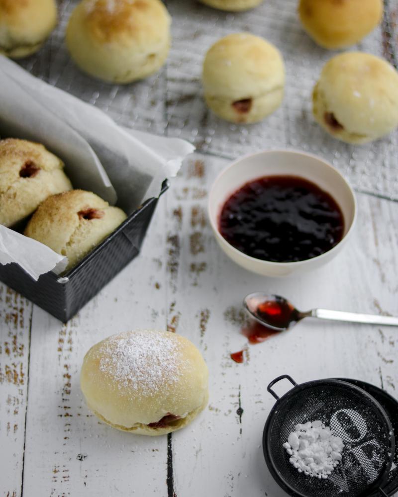Rezeptbild: Vegane & gesunde Ofenberliner