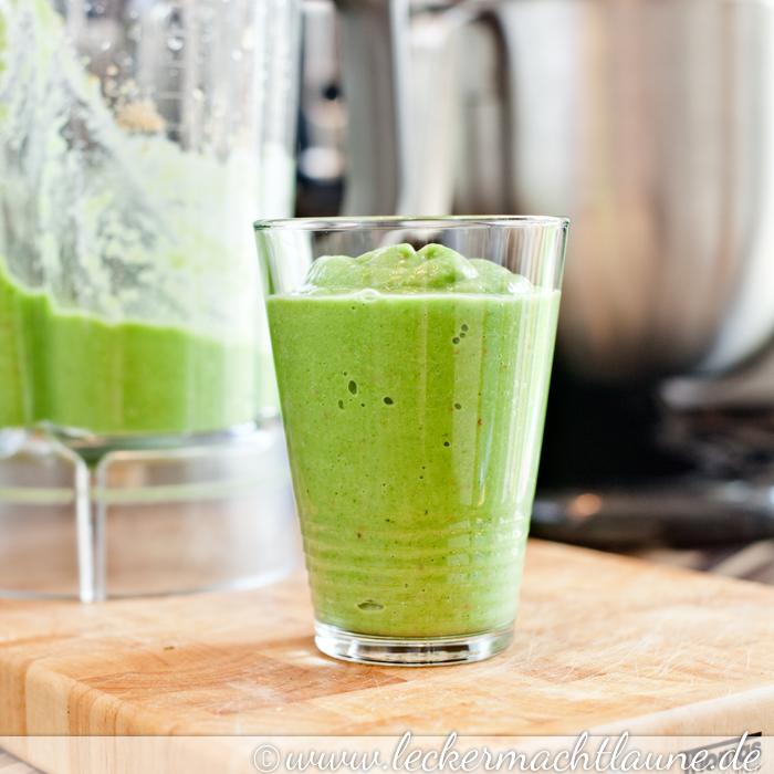 Rezeptbild: Spinat-Birnen-Smoothie