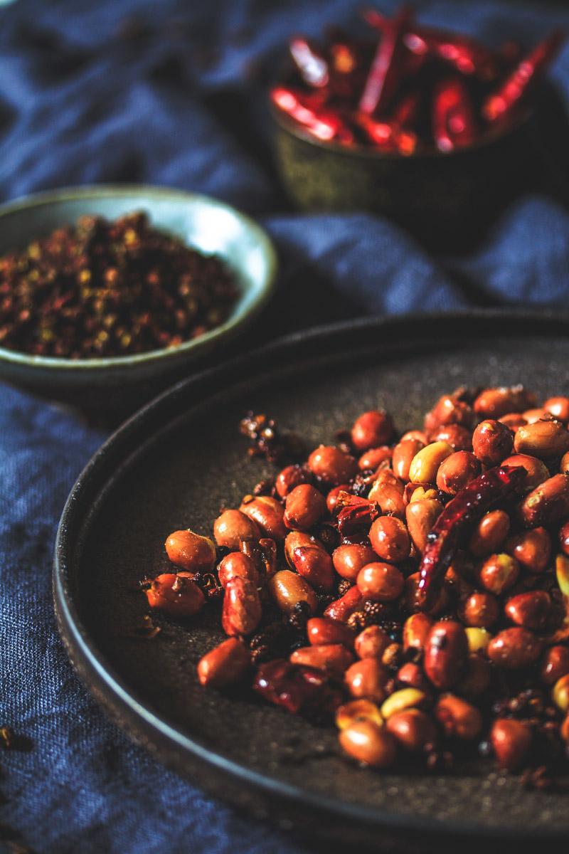 Rezeptbild: Geröstete Chili-Erdnüsse