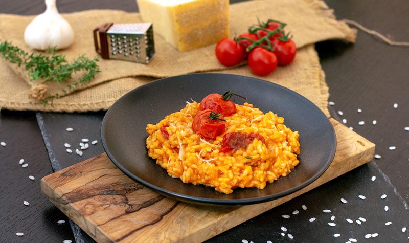 Rezeptbild: Super leckeres Tomatenrisotto