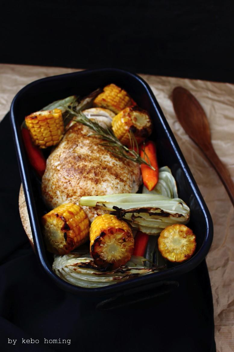 Rezeptbild: Truthahn all-in-one