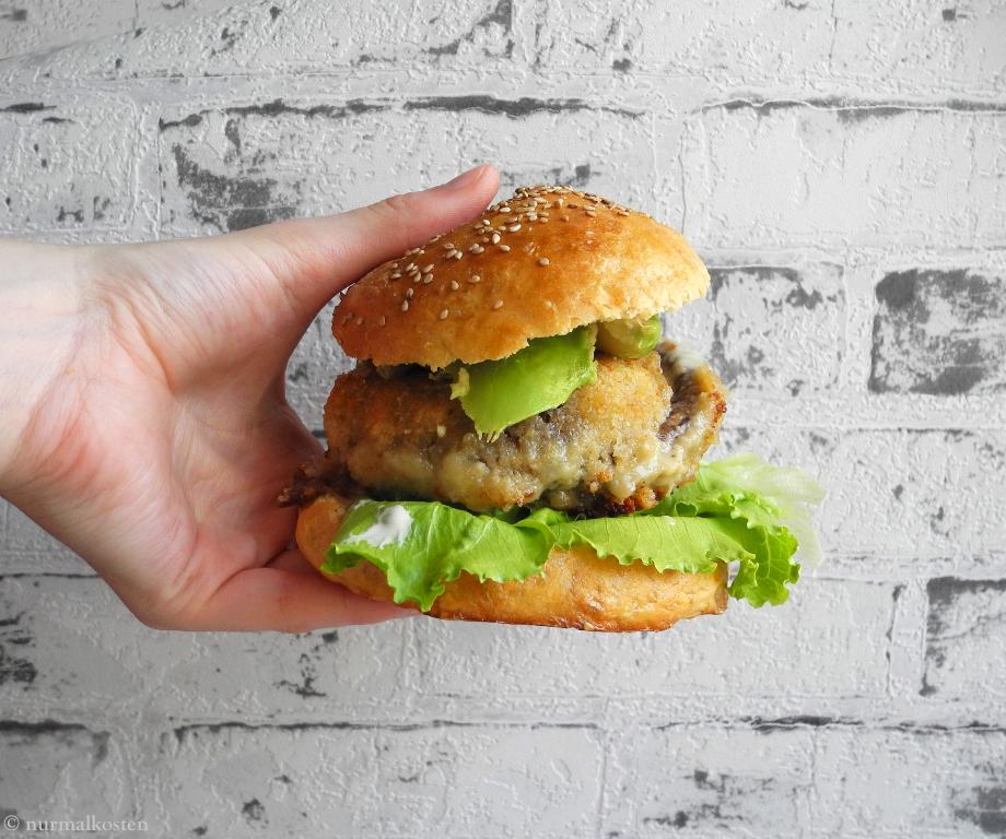 Rezeptbild: Portobello Cheeseburger