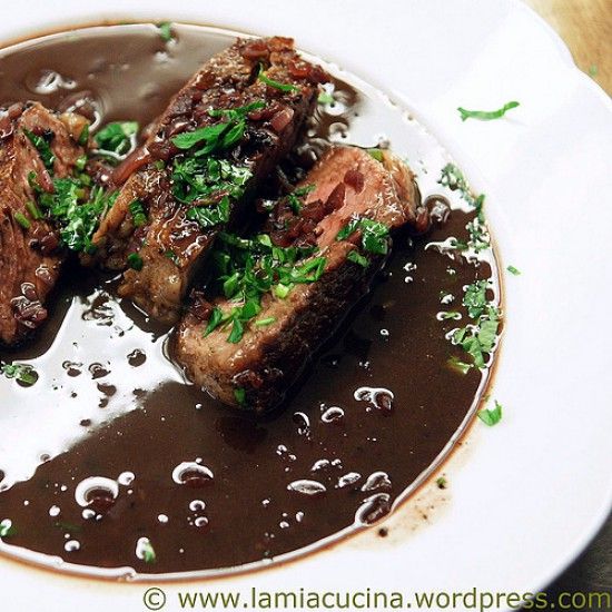 Rezeptbild: Entrecote Marchand de vin