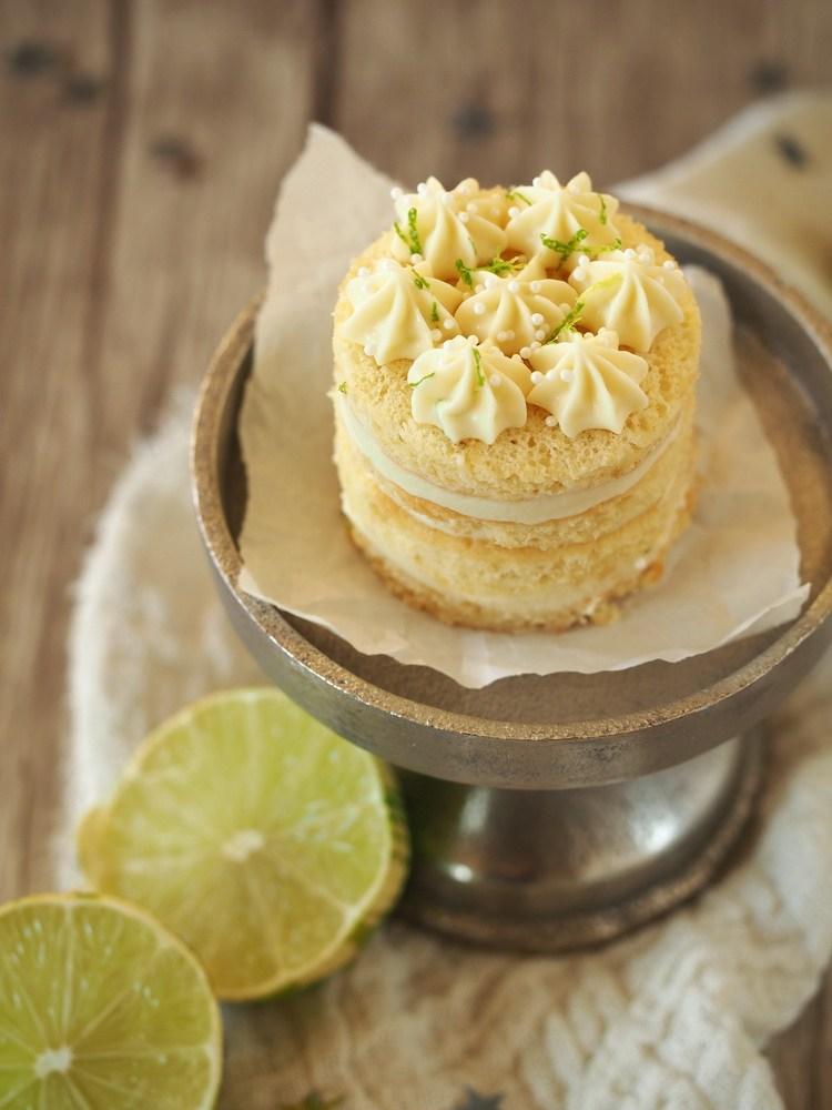 Rezeptbild: Champagner-Trüffel-Törtchen mit Limette