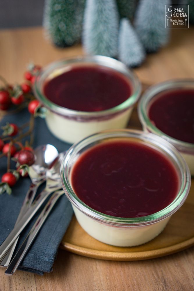 Rezeptbild: Weihnachtspanna-Cotta