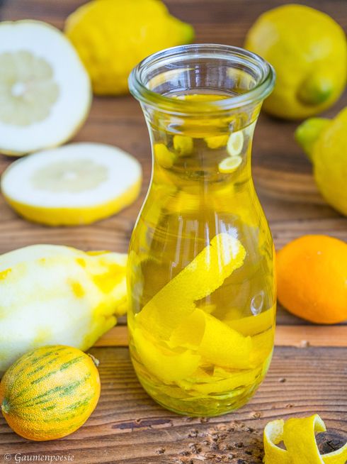 Rezeptbild: Zitronenöl