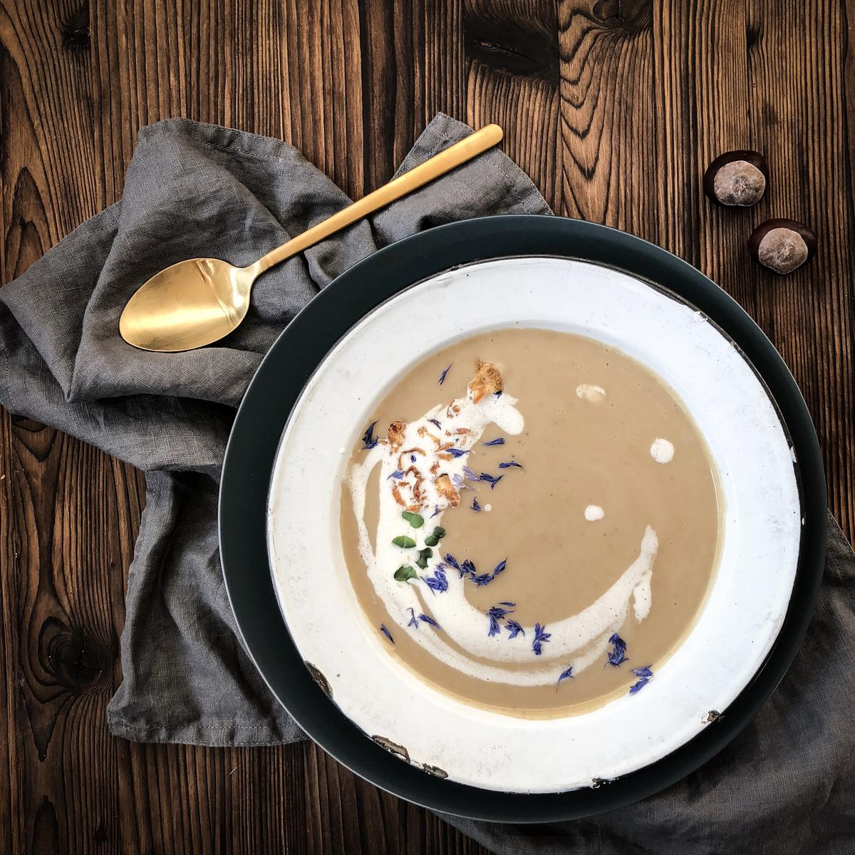 Rezeptbild: SCHNELLE MARRONISUPPE