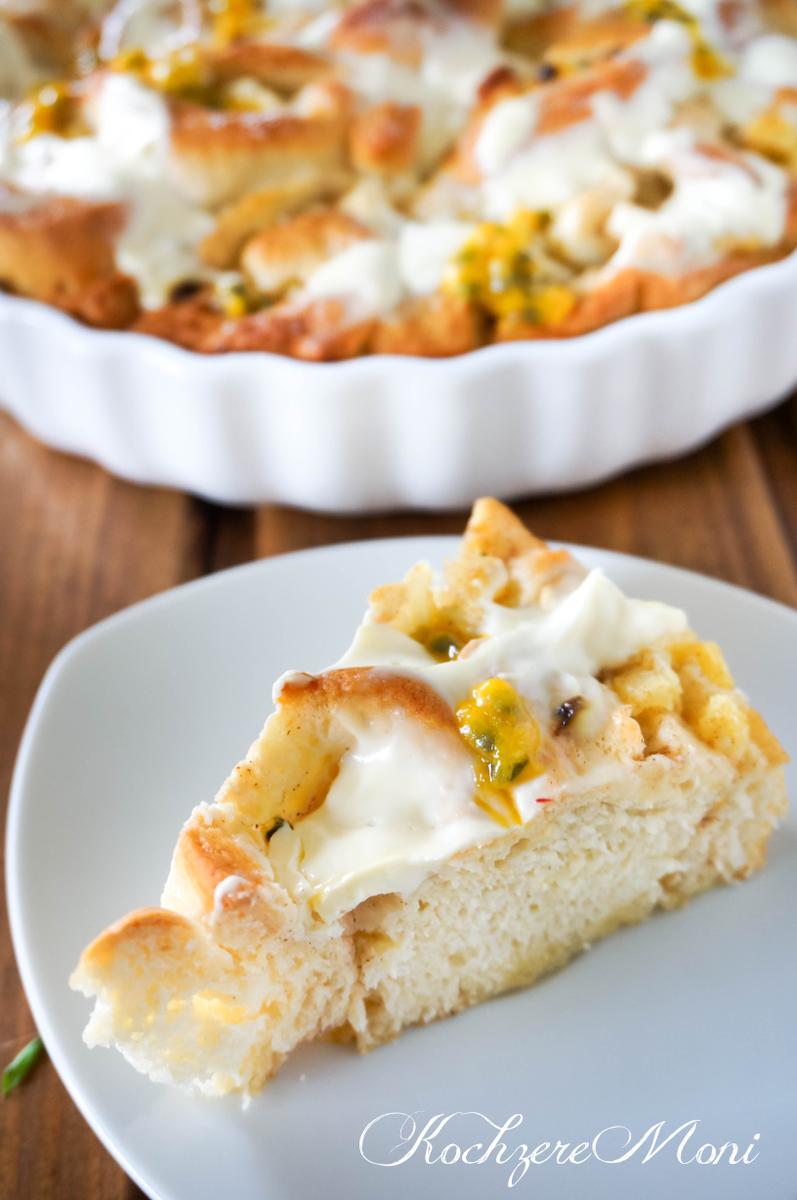 Rezeptbild: Ananas-Maracuja-Rollen