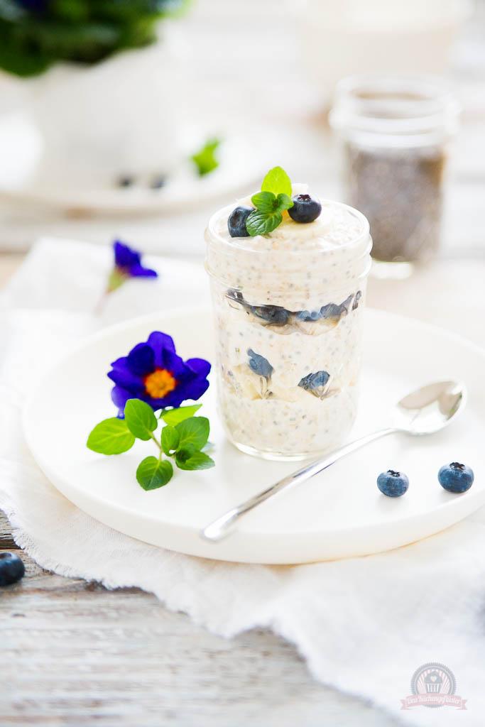 Rezeptbild: Blueberry Overnight Oats 