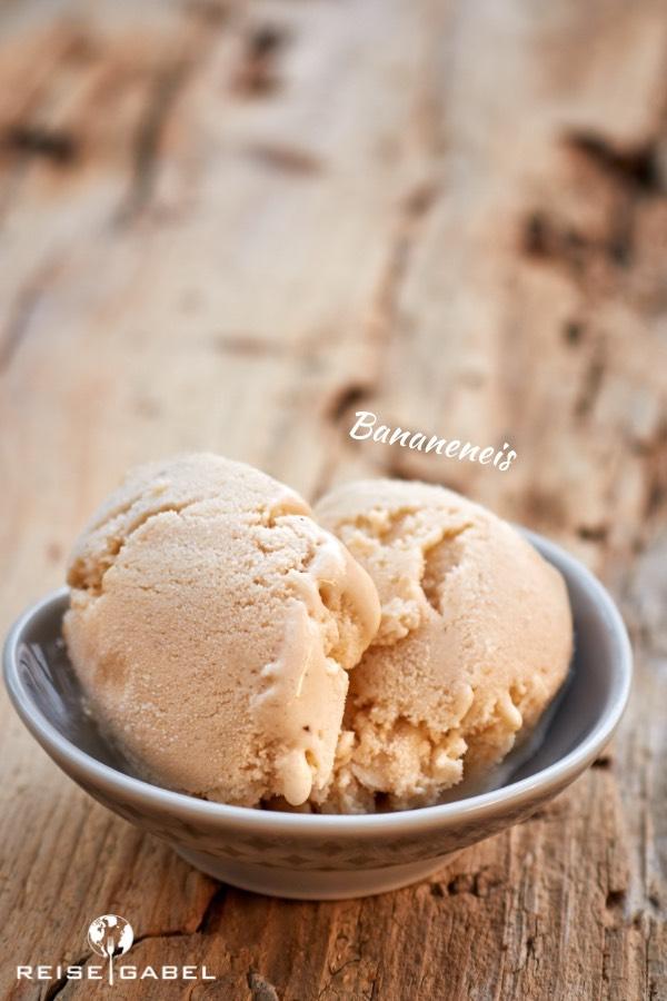 Rezeptbild: Bananeneis
