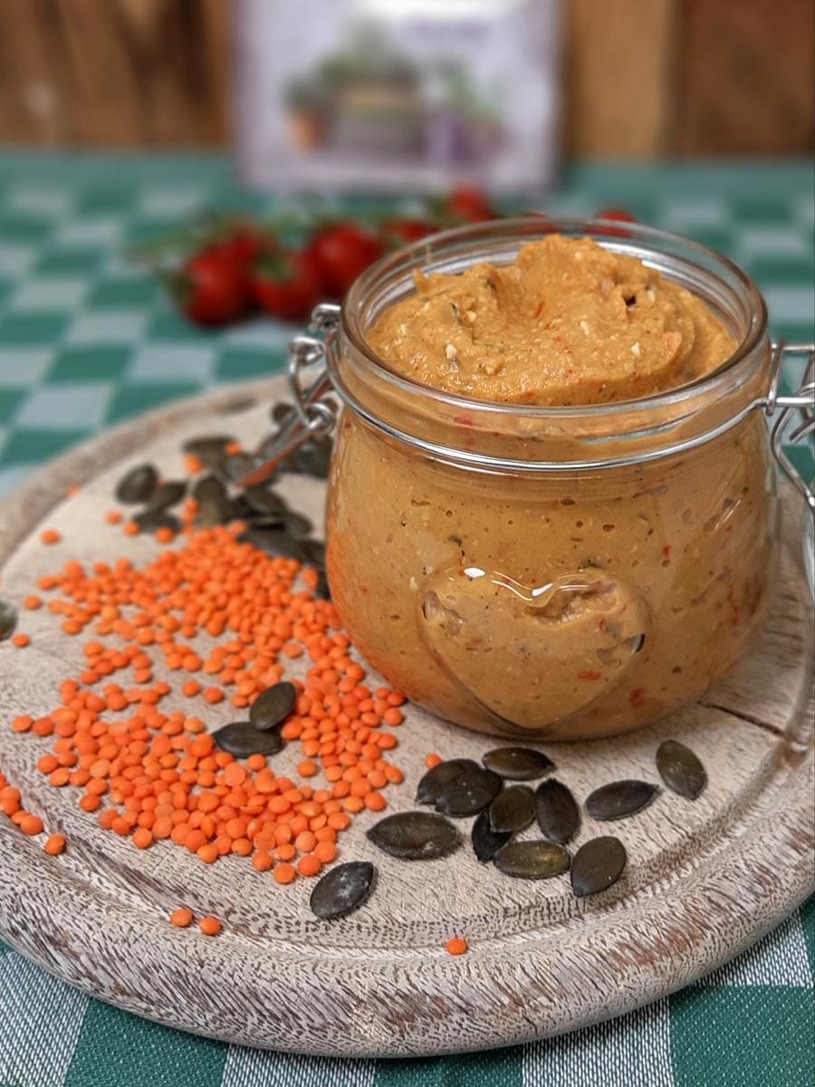 Rezeptbild: Veganer Linsenaufstrich