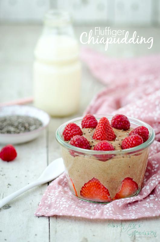 Rezeptbild: Fluffiger Chiapudding vegan 