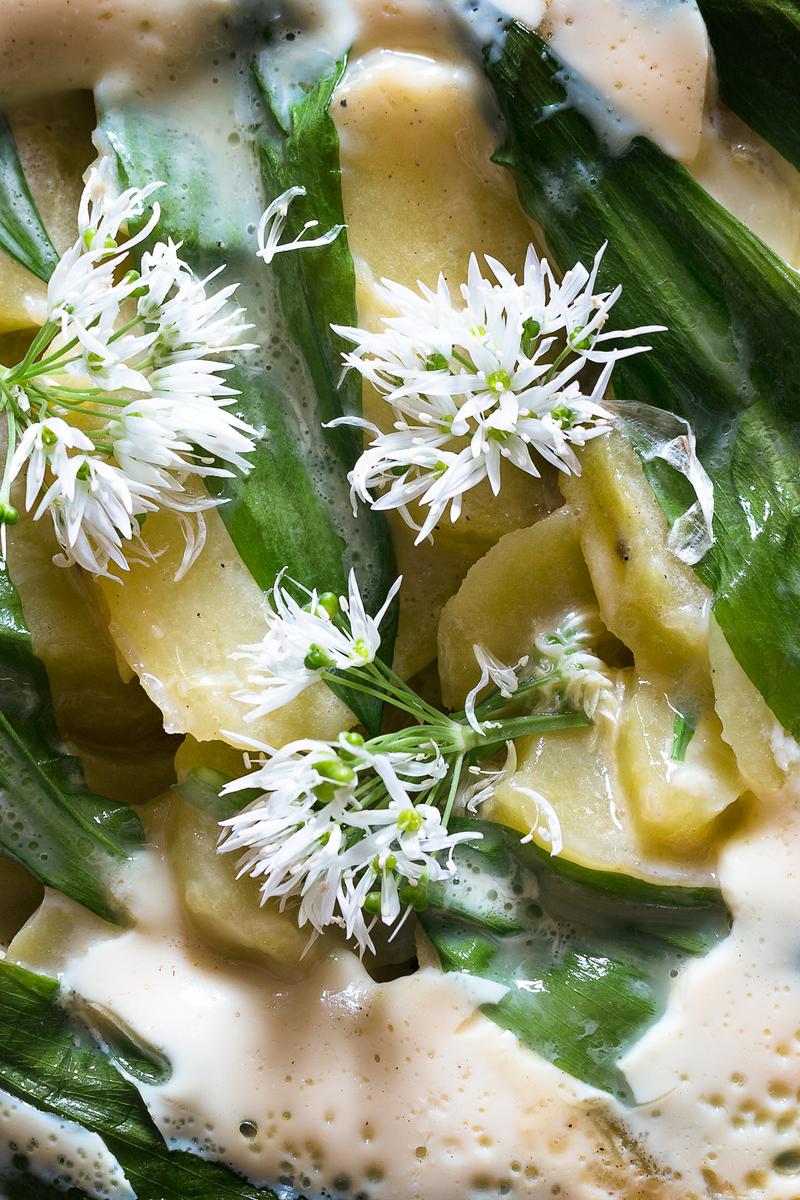 Rezeptbild: Bärlauchtortilla
