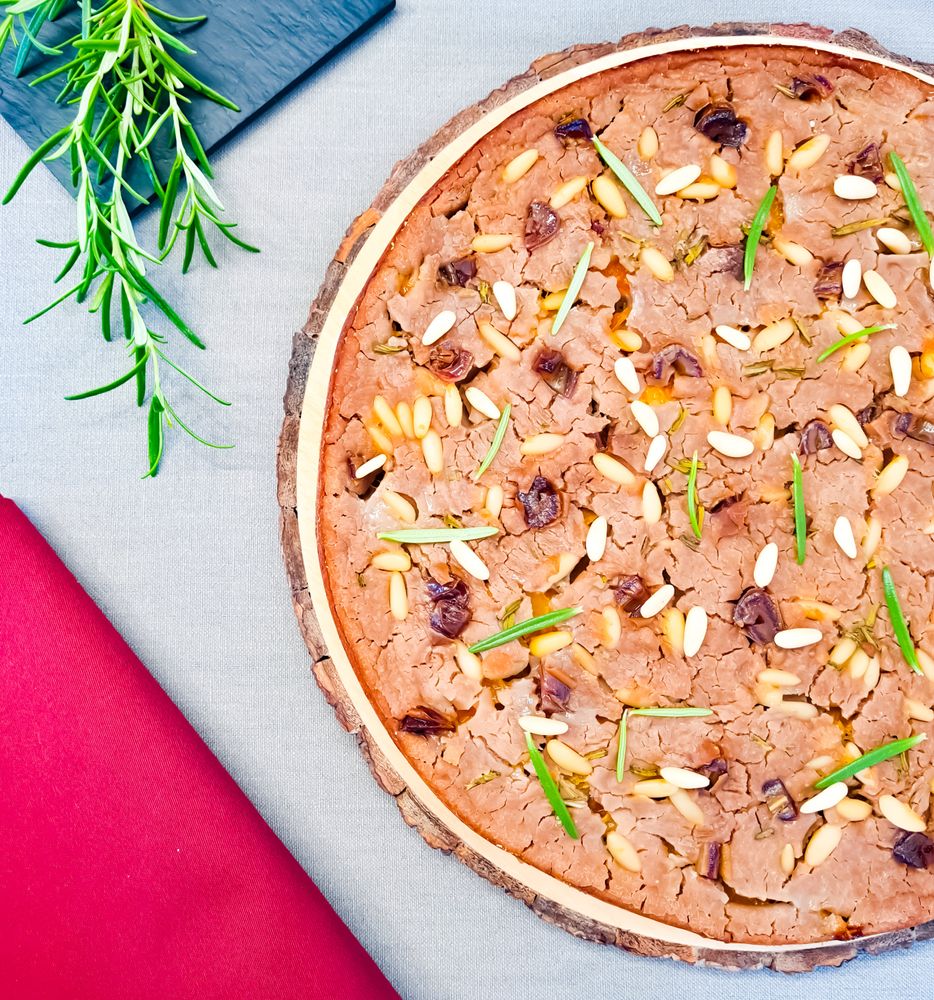Rezeptbild: CASTAGNACCIO - italienischer Kuchen für die ewige Liebe (ohne Zucker und Gluten)