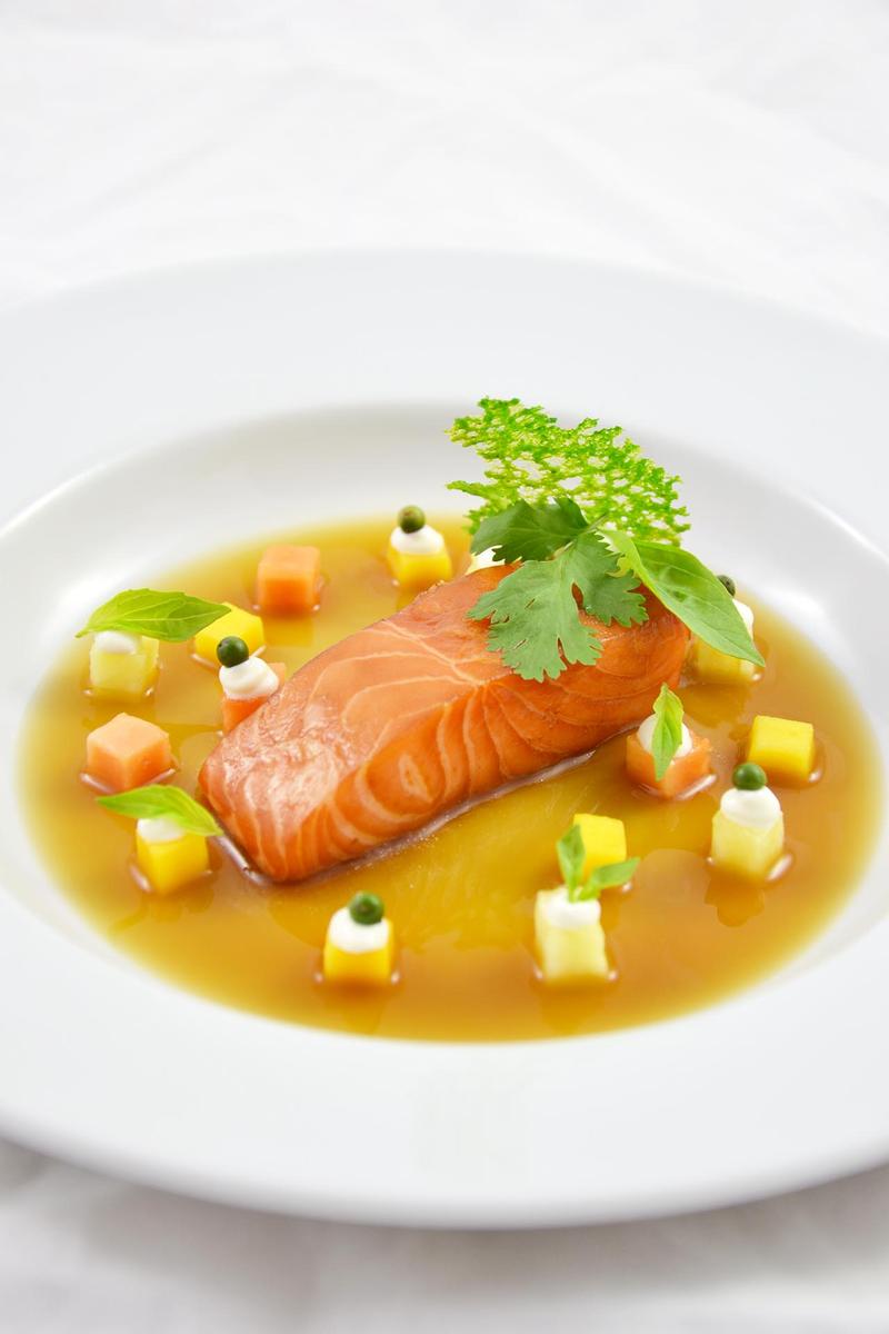 Rezeptbild: Tutti Frutti Lachs 