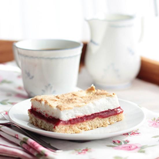 Rezeptbild: Himbeer-Baiser-Kuchen