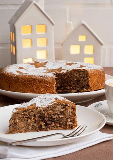 Rezeptbild: Saftiger Maronen-Nuss-Kuchen