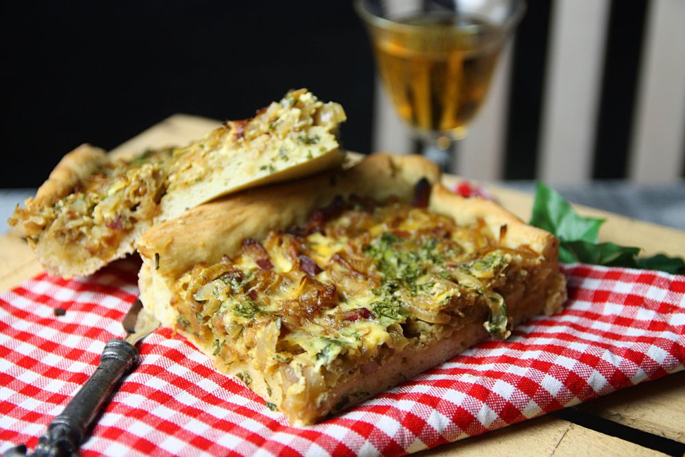 Rezeptbild: Mein bester Zwiebelkuchen