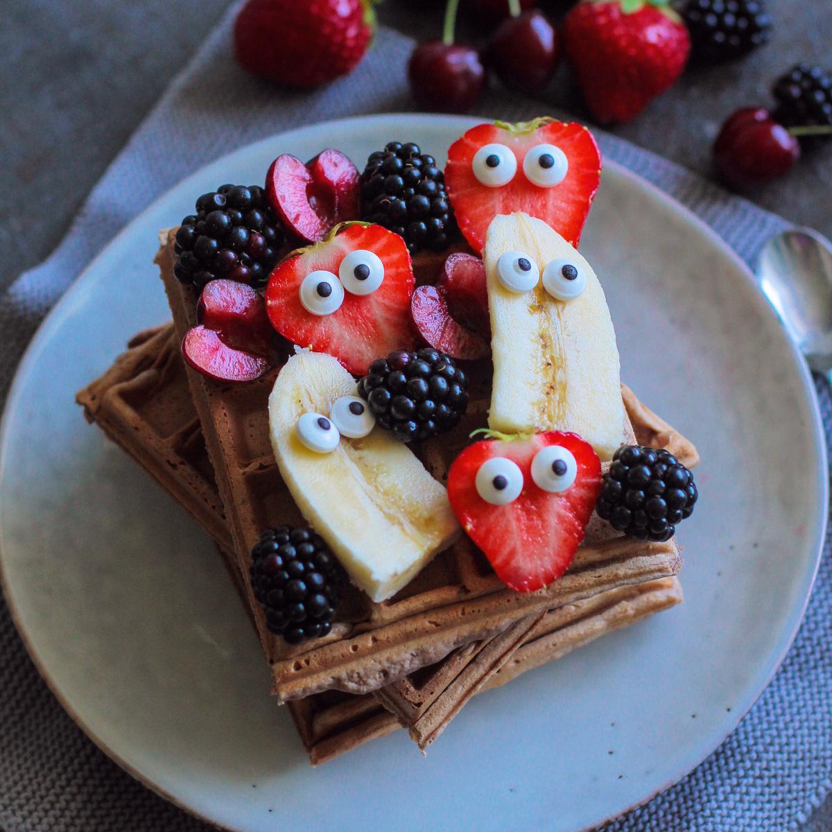 Rezeptbild: Frühstückswaffeln