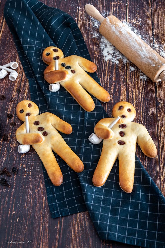 Rezeptbild: Stutenkerle ganz einfach selber backen