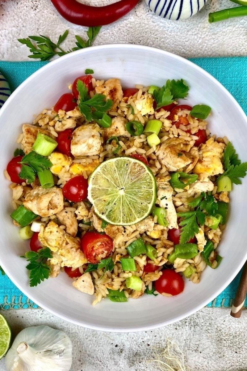 Rezeptbild: Thailändisches Kao Pad Gai
