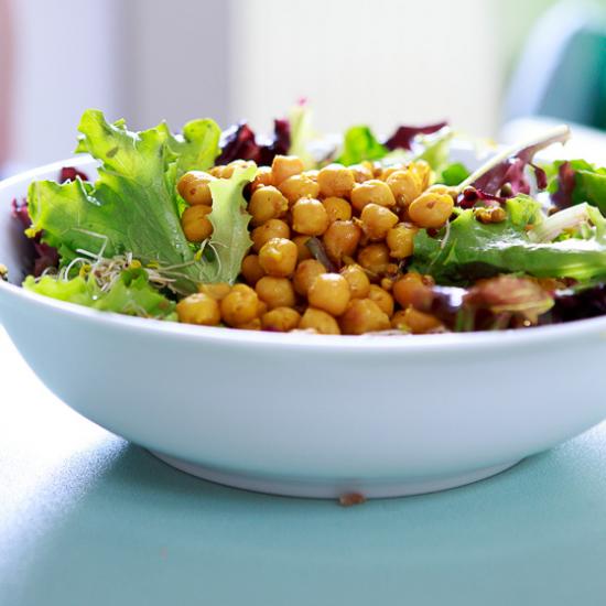 Rezeptbild: Kichererbsen-Salat