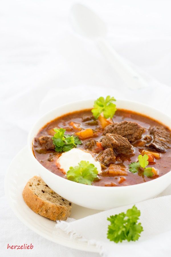 Rezeptbild: Gulaschsuppe wie von Mutti