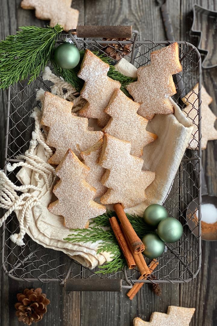 Rezeptbild: Süße Weihnachtstannenbäume
