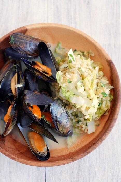 Rezeptbild: Miesmuscheln in Kokossoße