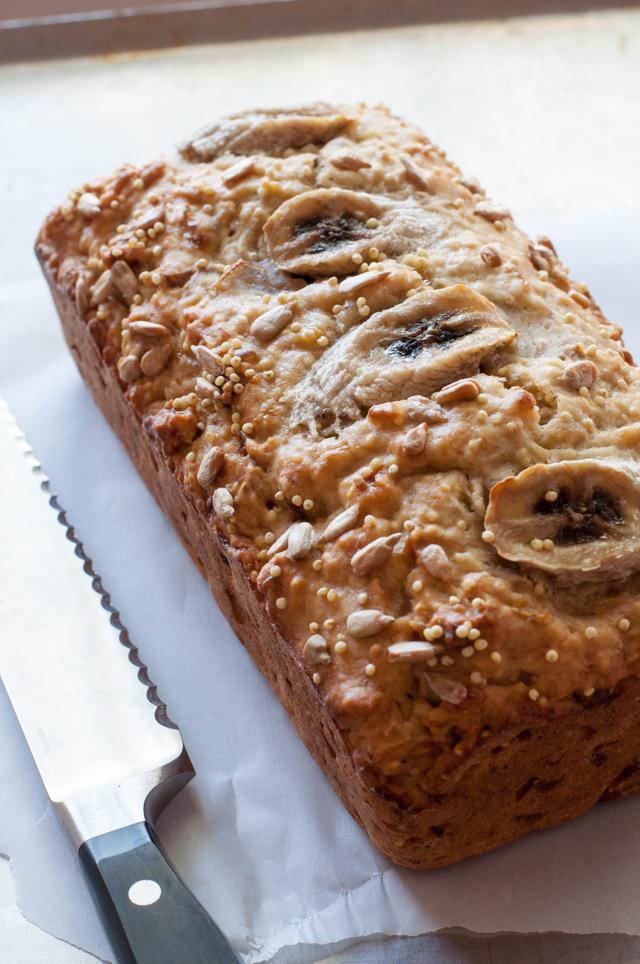 Rezeptbild: Kerniges Banana Bread