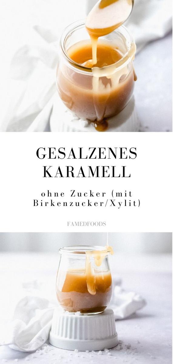 Rezeptbild: Gesalzenes Karamell ohne herkömmlichen Zucker