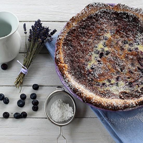 Rezeptbild: Heidelbeermascarponetarte mit weißer Schokolade