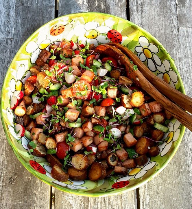 Rezeptbild: Bayrischer Panzanella