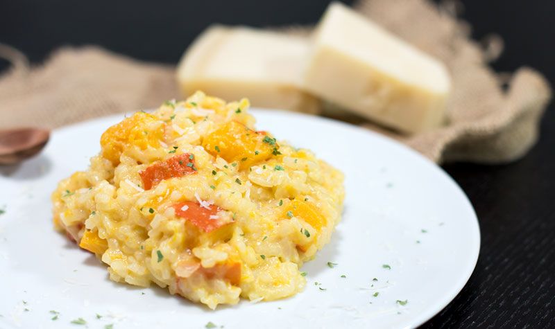 Rezeptbild: Kürbis-Risotto