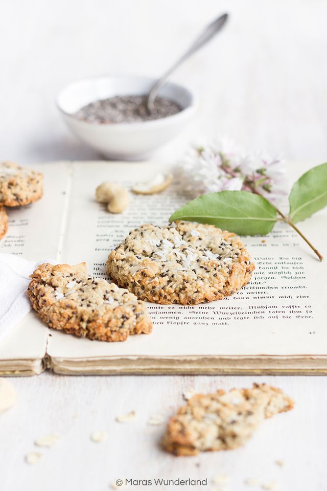 Rezeptbild: Gesunde Zitronen-Chia-Cookies