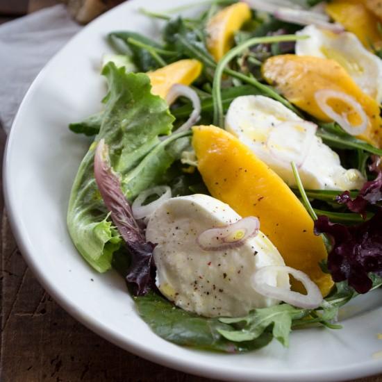 Rezeptbild: Mango Caprese