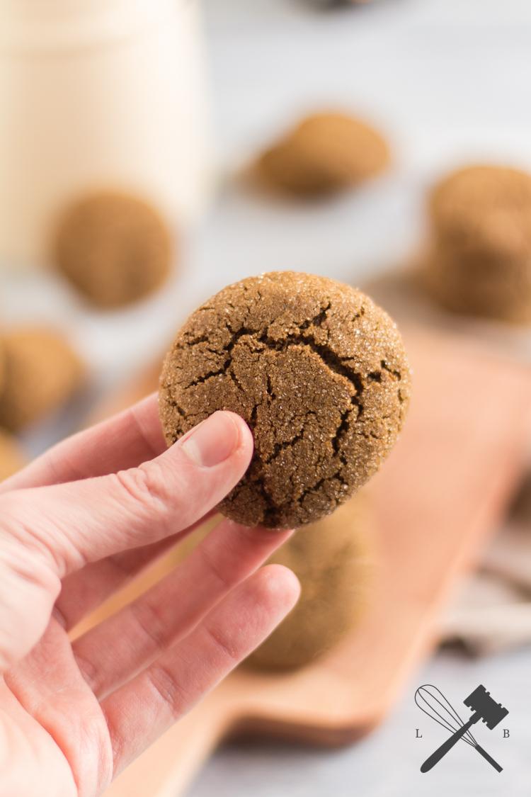 Rezeptbild: Chewy Gingersnap Cookies
