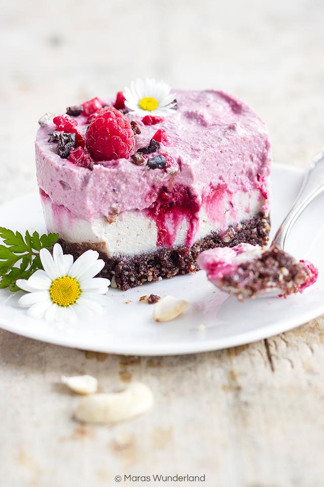Rezeptbild: Raw Raspberry Cheesecake