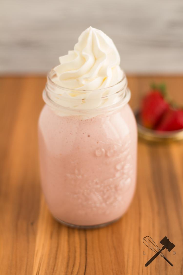 Rezeptbild: Erdbeer Milch
