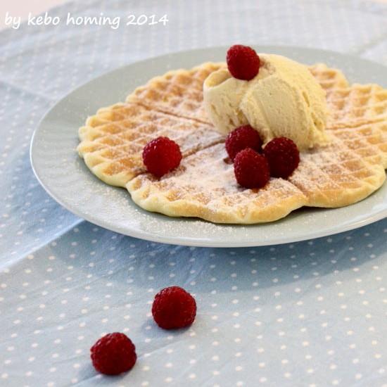 Rezeptbild: Waffeln ohne Butter... und trotzdem waren sie lecker...
